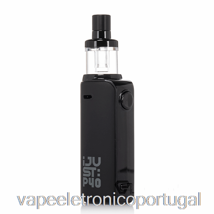 Vape Eletrônico Eleaf Ijust P40 Starter Kit Preto